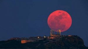 Eclipse Blood Red Moon