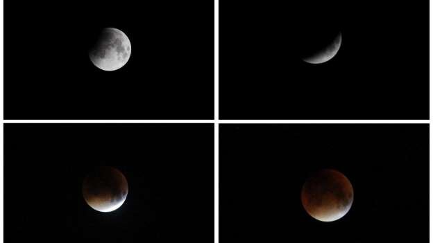 Eclipse de Luna Roja de Sangre 