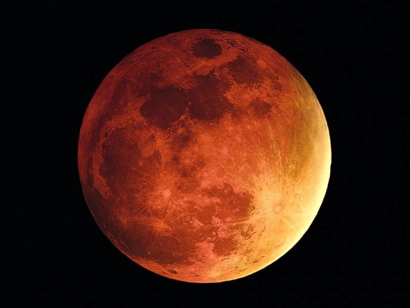 Eclipse de Luna Roja de Sangre. Eclipse Blood Red Moon. Eclipses 2020