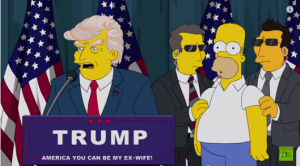 Lee más sobre el artículo Los Simpson se burlan de Donald Trump / The Simpsons make fun of Donald Trump